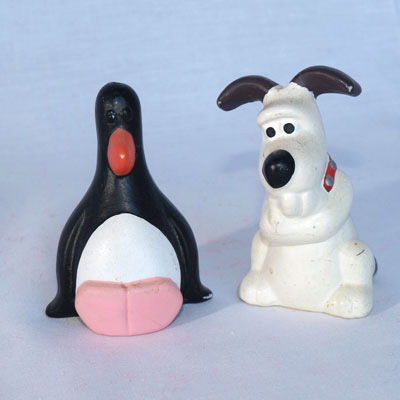 GROMIT & FEATHERS Mc GRAW CRUET SET