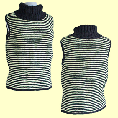 Striped Cowl necked top 1950