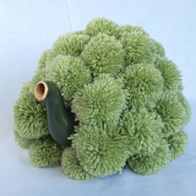 Glamorours Teapot cosy in fern green