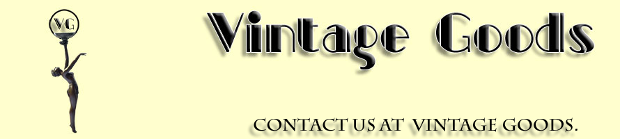 Contact us at Vintage Goods about your Art Deco requirements