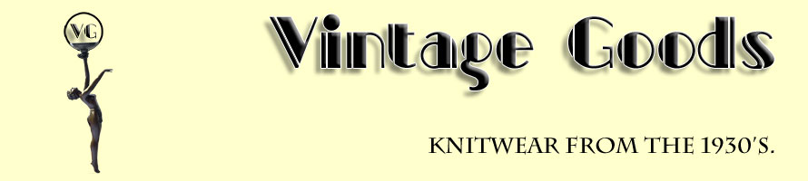 Knitwear from 1930 Vintage Goods